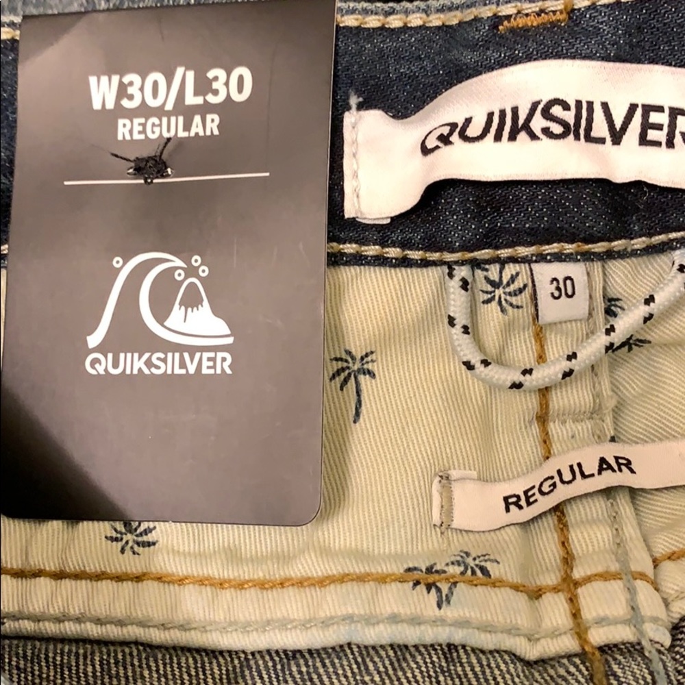 HP3/7 NWT QUICKSILVER Men’s Regular JeansSize: 30 - Picture 8 of 8